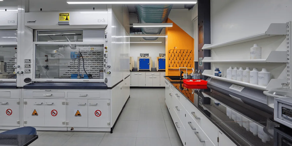 Specialty chemical laboratory facility in Juinagar, Navi Mumbai
