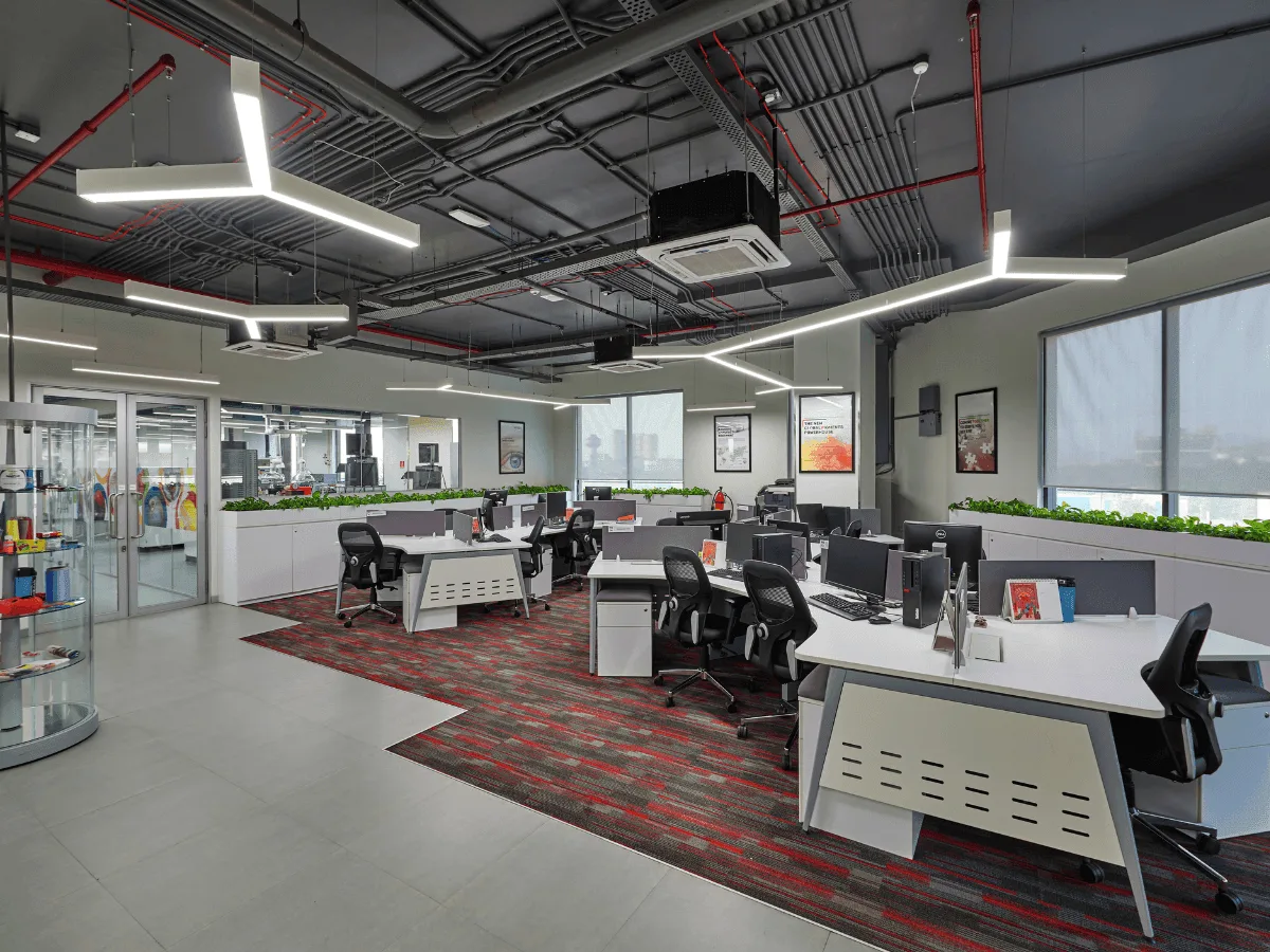 Workstations with values wall, Navi Mumbai