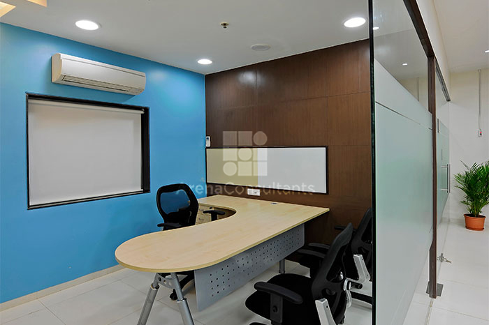 R&D head space room different colour in laboratory design 