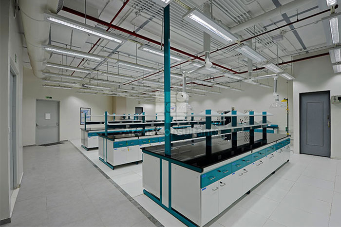 service dropper design open ceiling lab design