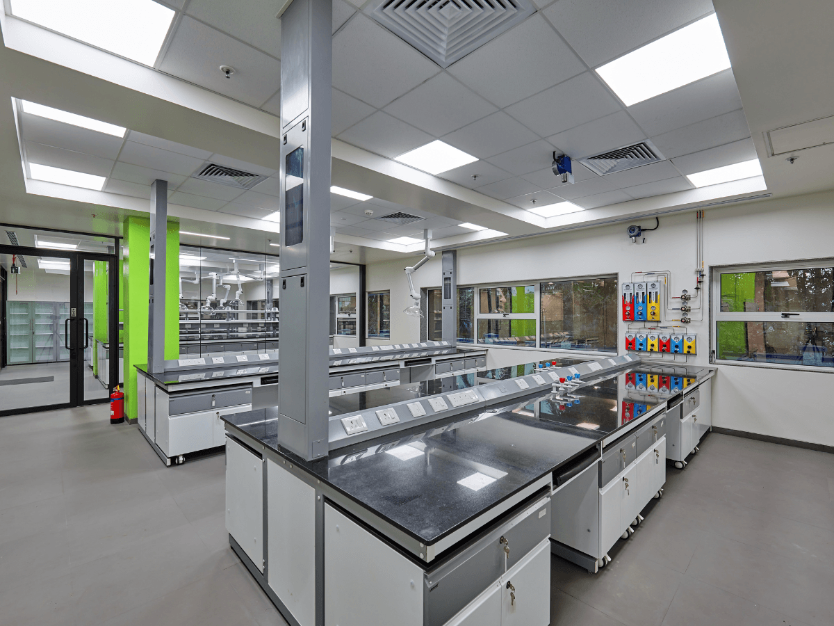 Chemical Engineering Company, Ambernath, Thane - Lab Granite Tables and Cabinets - Lab Office Interior Chemical Engineering Company, Ambernath, Thane - Lab Granite Tables and Cabinets - Lab Office Interior