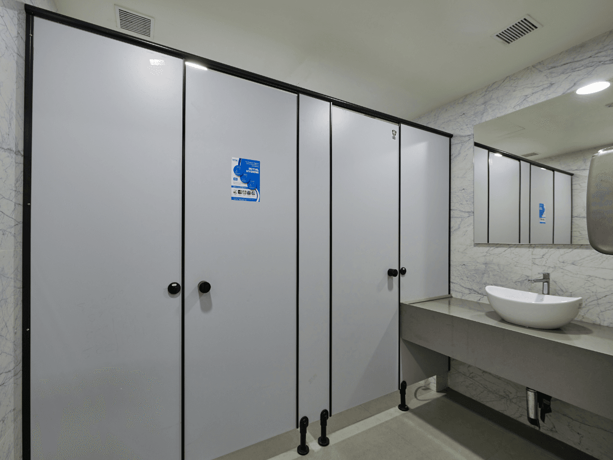 Specialty Chemical Company, Juinagar, Navi Mumbai - Washroom - Lab Architecture and Interior Design by Arena Consultants