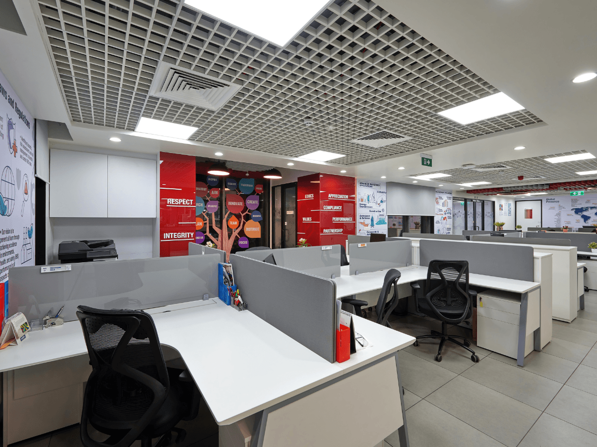 Specialty Chemicals Company, Juingar, Navi Mumbai, Maharashtra - Office workstations - Lab Office Architecture and Interior Design by Arena Consultants