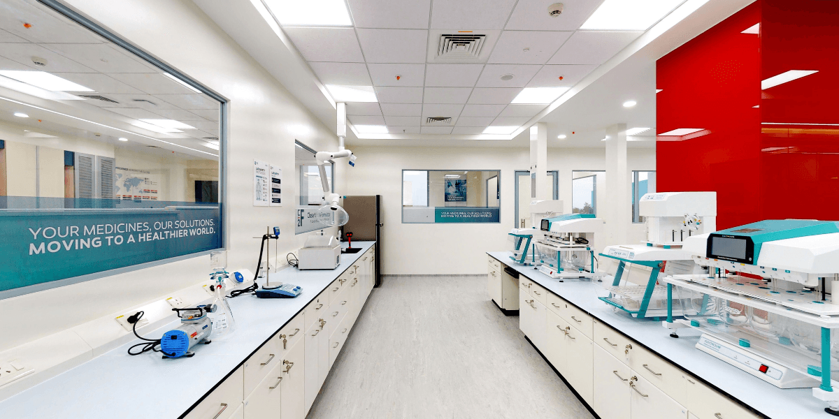 Biopharma Company Specialty Chemicals Company, Juingar, Navi Mumbai, Maharashtra - Fume hoods and sport extractors - Lab Office Architecture and Interior Design by Arena Consultants