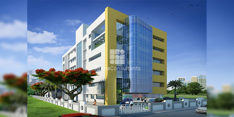 laboratory building navi mumbai Specialty Chemicals Company, Juingar, Navi Mumbai, Maharashtra - Fume hoods and sport extractors - Lab Office Architecture and Interior Design by Arena Consultants