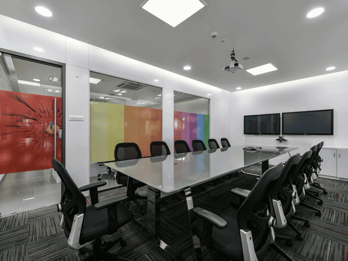 Conference Room - Chemical Manufacturer in Pune - Lab Architecture and Interior design by Arena Consultants