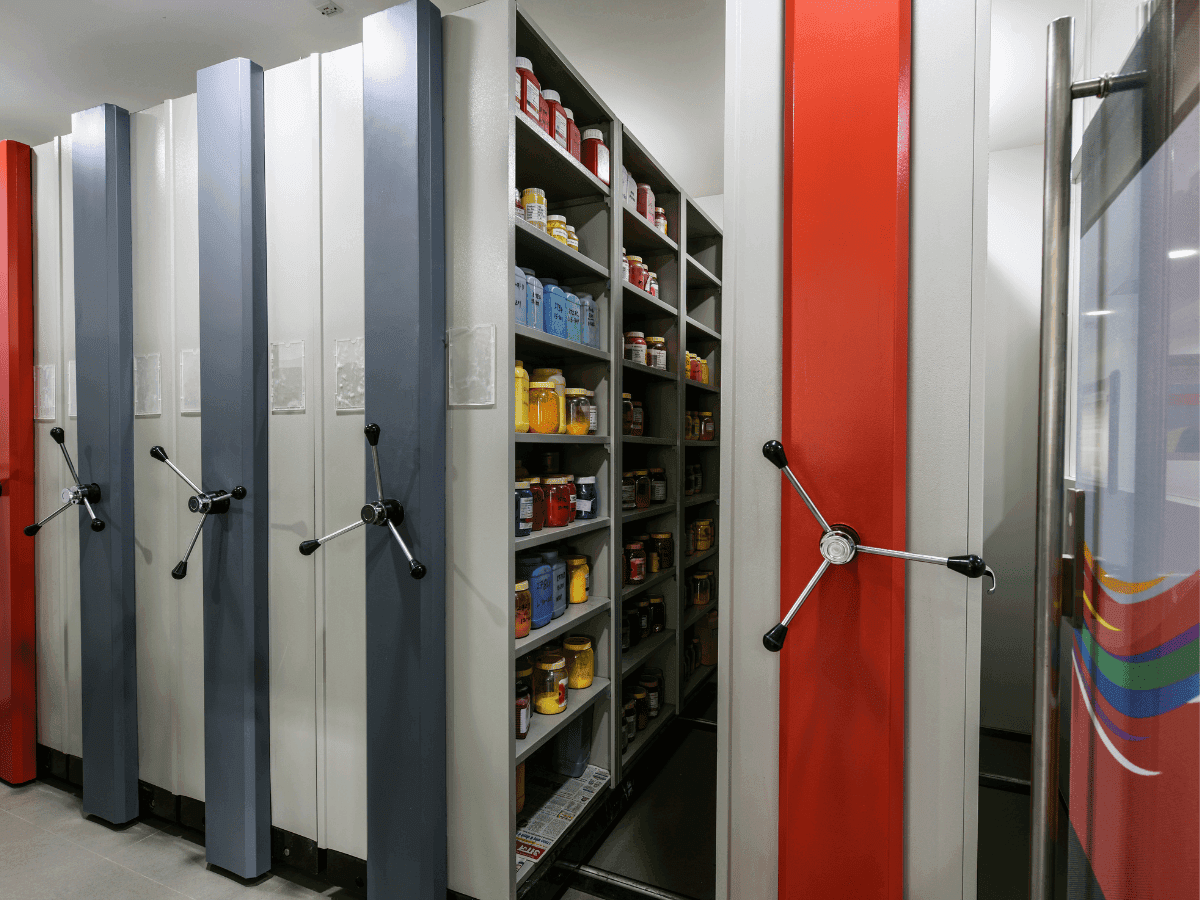 Storage Area - Chemical Manufacturer in Pune - Lab Architecture and Interior design by Arena Consultants