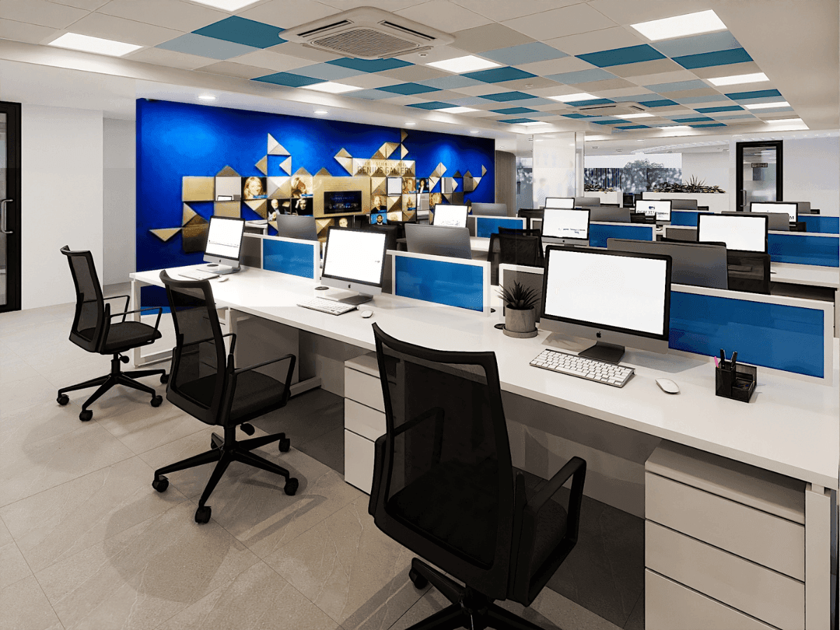 Chemical Manufacturer in Vadodara - workstations - office architecture and Interior design by Arena Consultants