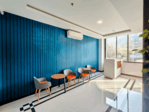 Chemical company in mumbai - Reception - Office interior by Arena Consultants