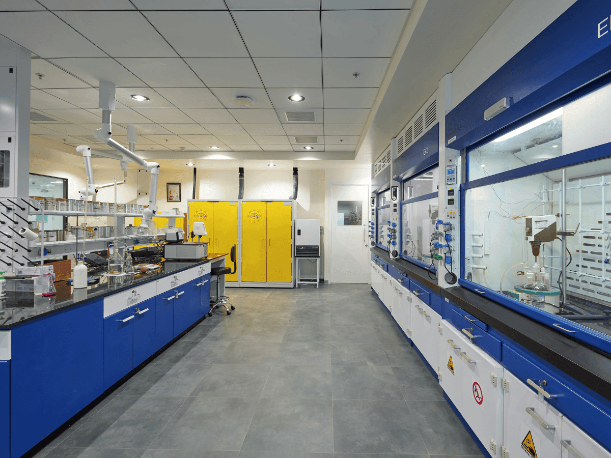 Coating Resins and Additives manufacturer in Mumbai - Fume hoods, Lab furniture, storage Cabinets, Lab Architecture by Arena Consultants