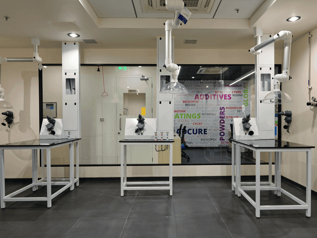 Coating Resins and Additives manufacturer in Mumbai - Spot Extractors - Lab Architecture by Arena Consultants