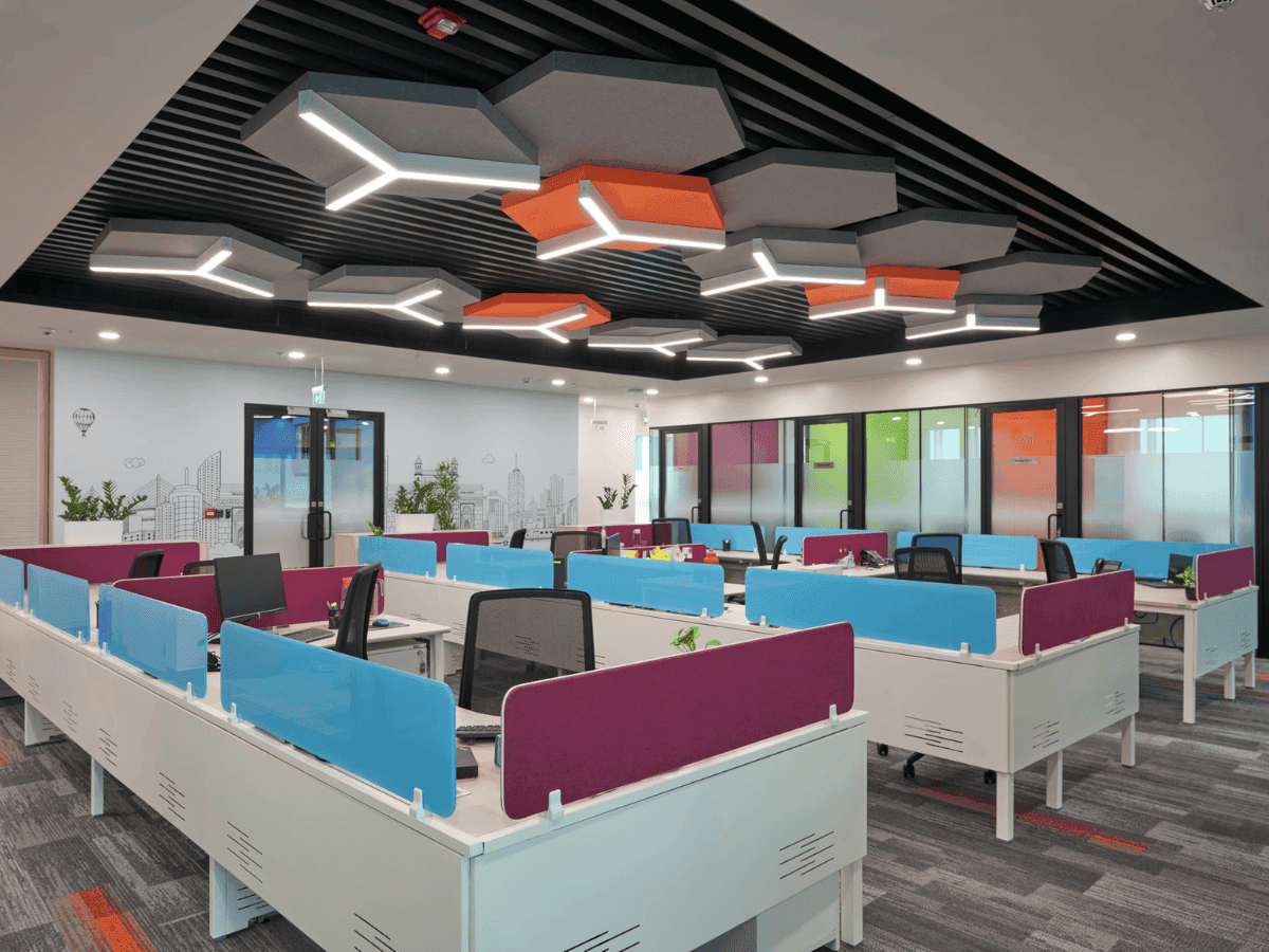 Coating Resins and Additives manufacturer in Mumbai - Workstation Area - Office Interior by Arena Consultants