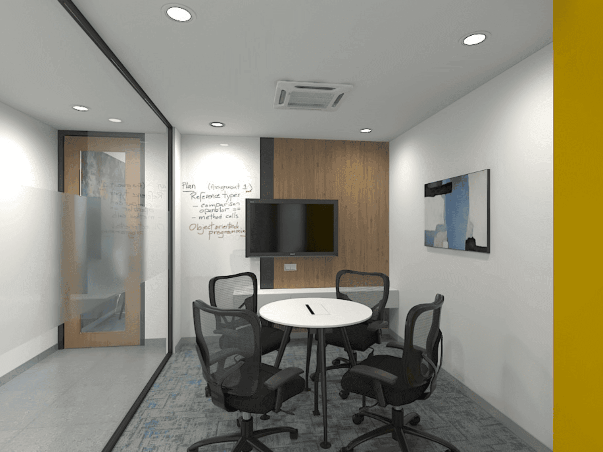 Green Field R&D - Meeting room - Lab office interior by Arena Consultants