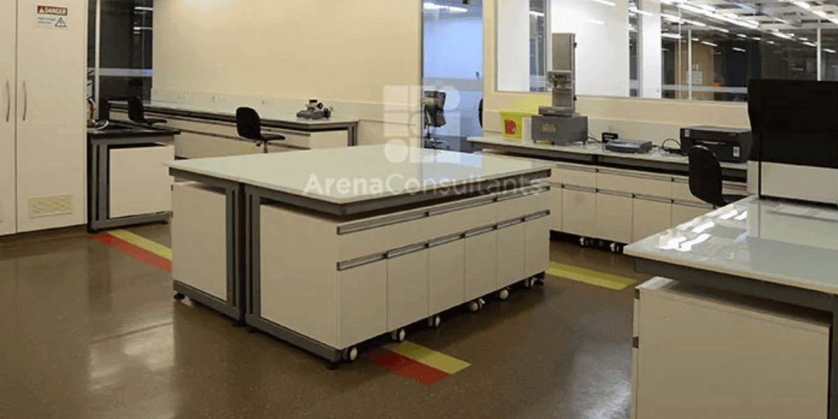 FMCG Company in Mumbai (1) Specialty Chemicals Company, Juingar, Navi Mumbai, Maharashtra - Fume hoods and sport extractors - Lab Office Architecture and Interior Design by Arena Consultants