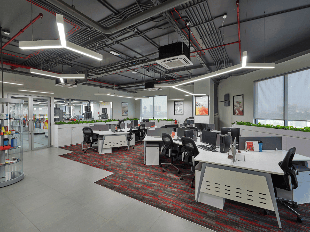 Specialty Chemical Company, Juinagar, Navi Mumbai - Office Workstation - Lab Office Architecture and Interior Design by Arena Consultants