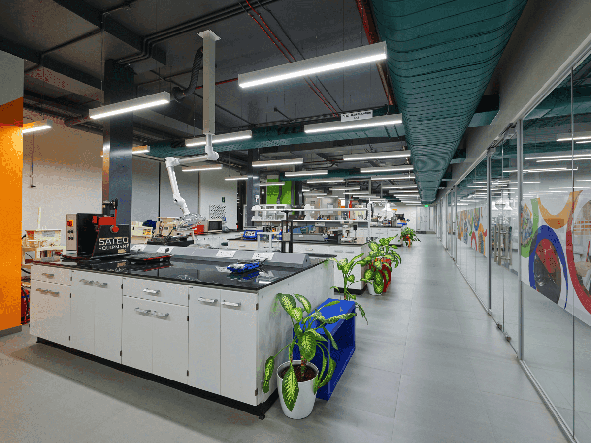 Specialty Chemical Company, Juinagar, Navi Mumbai - Lab Furniture - Lab Office Architecture and Interior Design by Arena Consultants